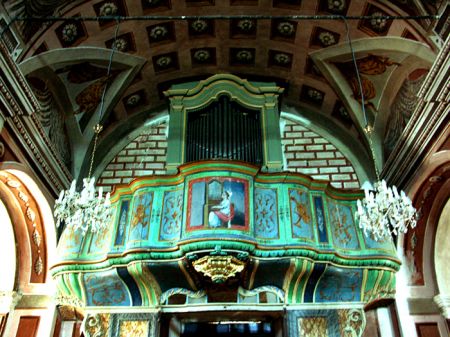 l'orgue de Pioggiola. (Ghjunsani-Balagne)