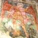 A Trinita d'Aregno: fresque représentant St Michel