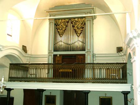 Aregno: l'orgue historique Agati-Tronci