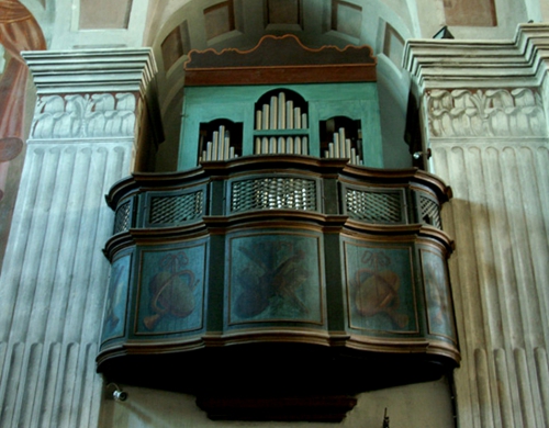 14 -  Belgodère - orgue Lazari 1761 pour le couvent des Servites de Belgodère- transféré àSt Thomas en 1797 - restauration Loriaut 2006.jpg