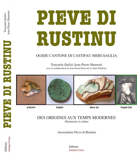 livre sur le la pieve du rustinu,toussaint quilici,législation sur l'archéologie,législation sur les découvertes fortuites en archéologie